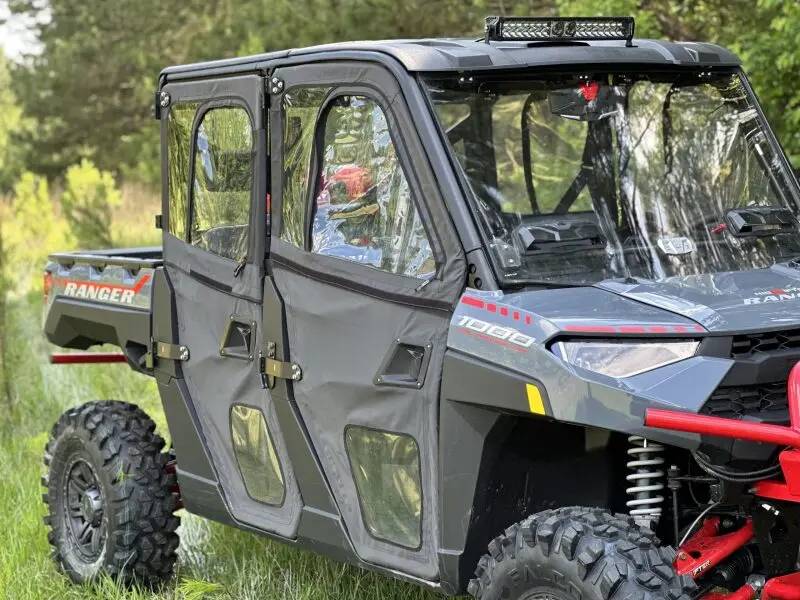 Seizmik 18+ Polaris Ranger 1000 Xp Crew Framed Rear Door Kit 1