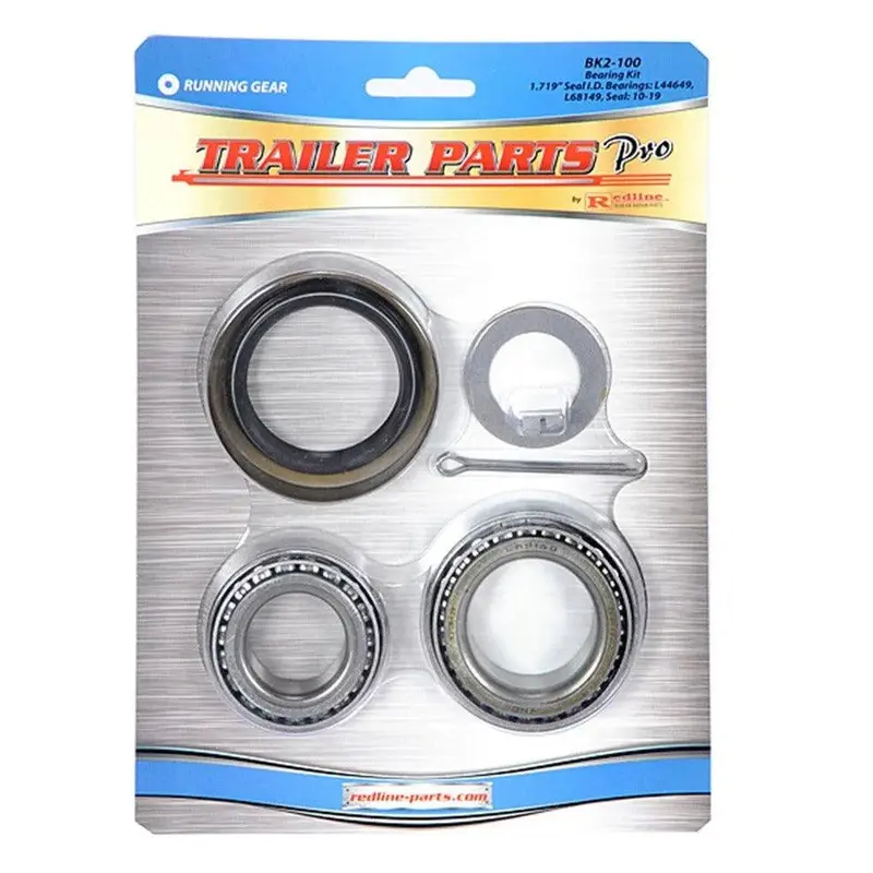 Trailer Axle Bearings Kit L68149 L44649. #3500 Axle 1