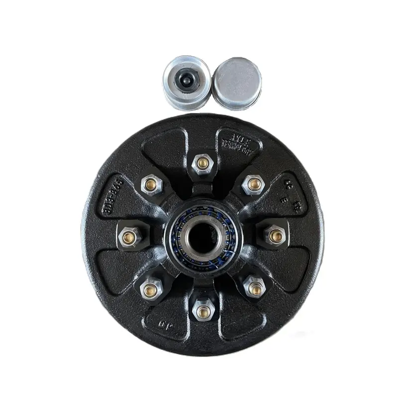 Trailer Hub & Drum Assembly 12" - 8 On 6.5" 1