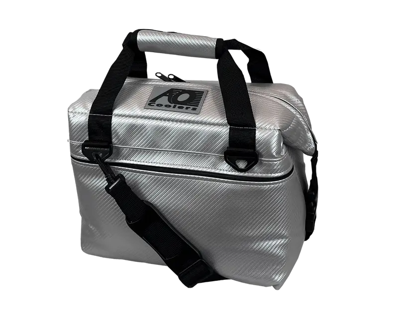 Usa Made Silver Carbon Cooler 1