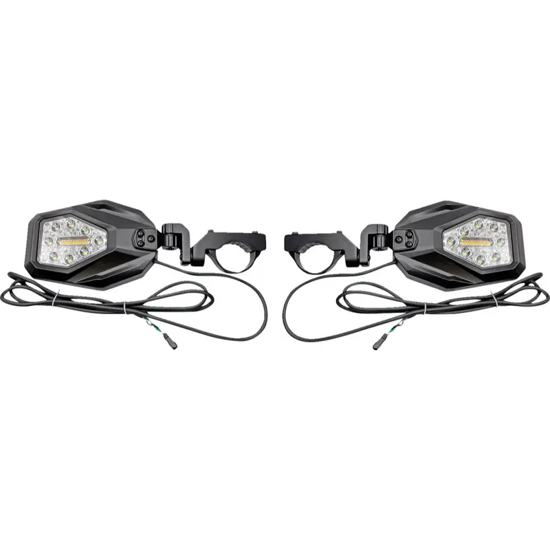Utv Lighted Side View Mirrors 1