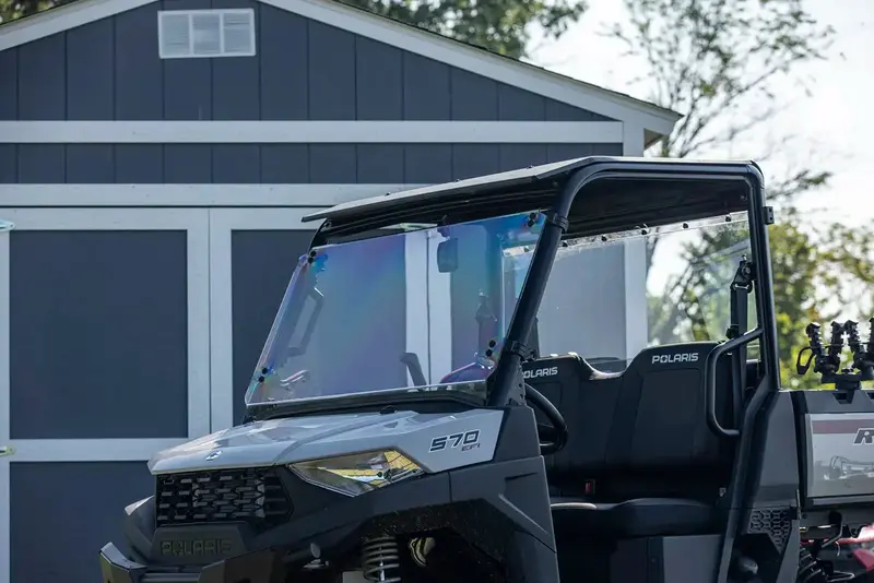 Utv Windshield - Polaris Ranger Mid-Size Full-Tilt Windshield 1