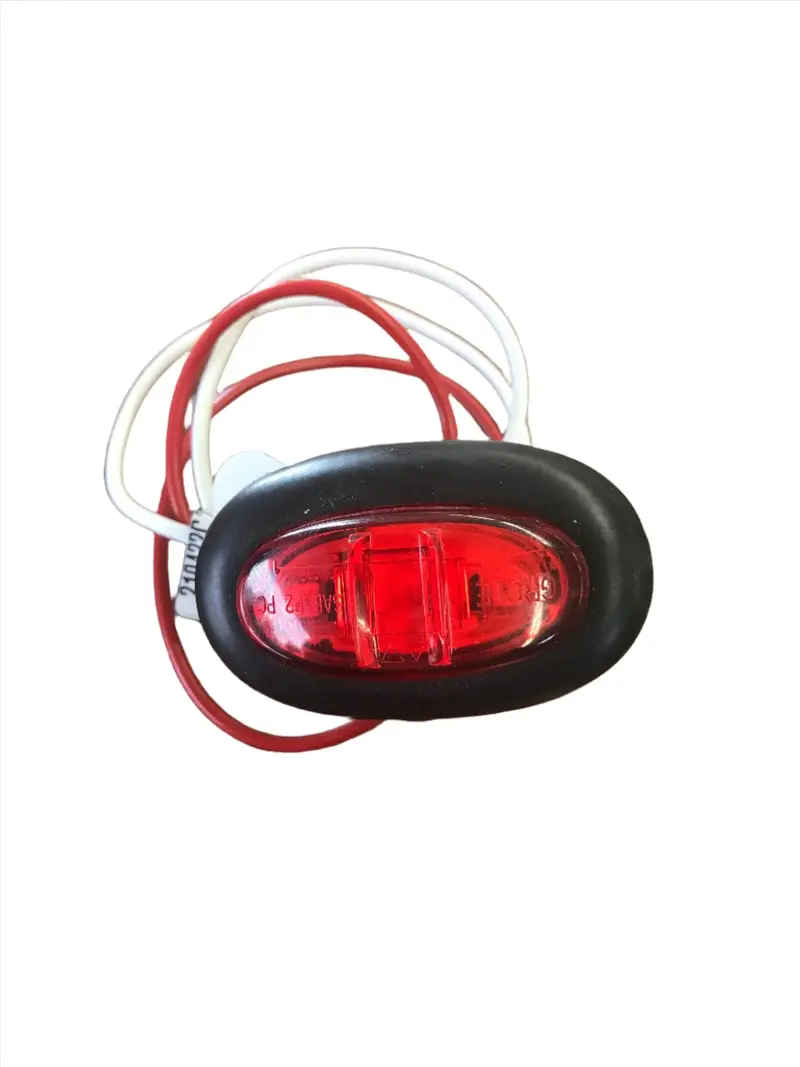 Wilson Trailers Marker Light 1" Red 1