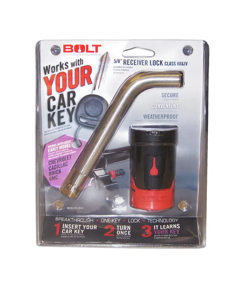 Bolt 5/8-Inch Receiver Lock – Gm Early-Model Compatible (7018445) 1