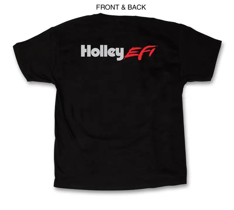 Holley Efi Mens Xl Black Short-Sleeve T-Shirt – Model 10021-Xlhol 1