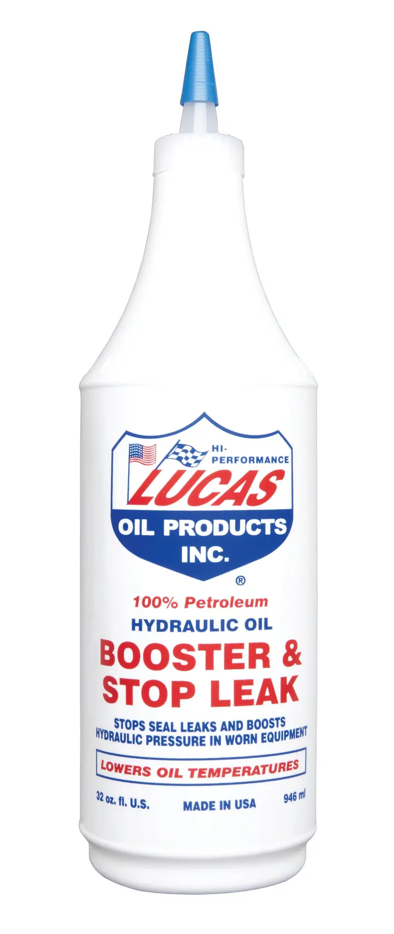 Lucas Oil Hydraulic Oil Booster & Stop Leak – Restores Pressure & Seals Leaks (10019) 1