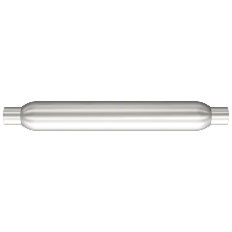 Magnaflow 18134 Universal Performance Muffler – Dual 2" Inlet/Outlet, Straight-Through Stainless Core 1
