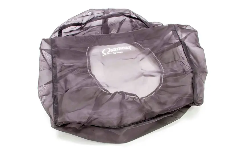 Outerwears 10-1016-01 Carbon Fiber Box Pre Filter 6-1/4In Black 1