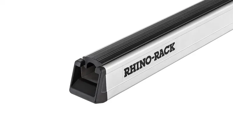 Rhino-Rack Rl150 Heavy-Duty Roof Rack – Twin Silver Bars, 4 Legs, 1250Mm Length (Ja0566) 1